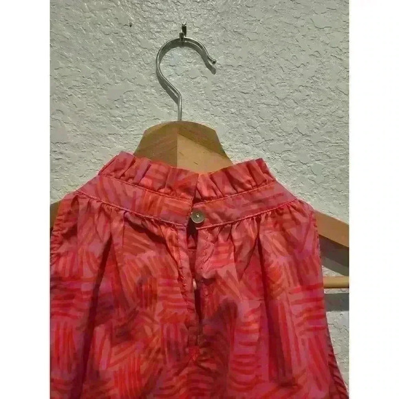 Michelle McDowell Pink top. Size medium. Farm Rio Vibes, cotton blouse. - Picture 2 of 4
